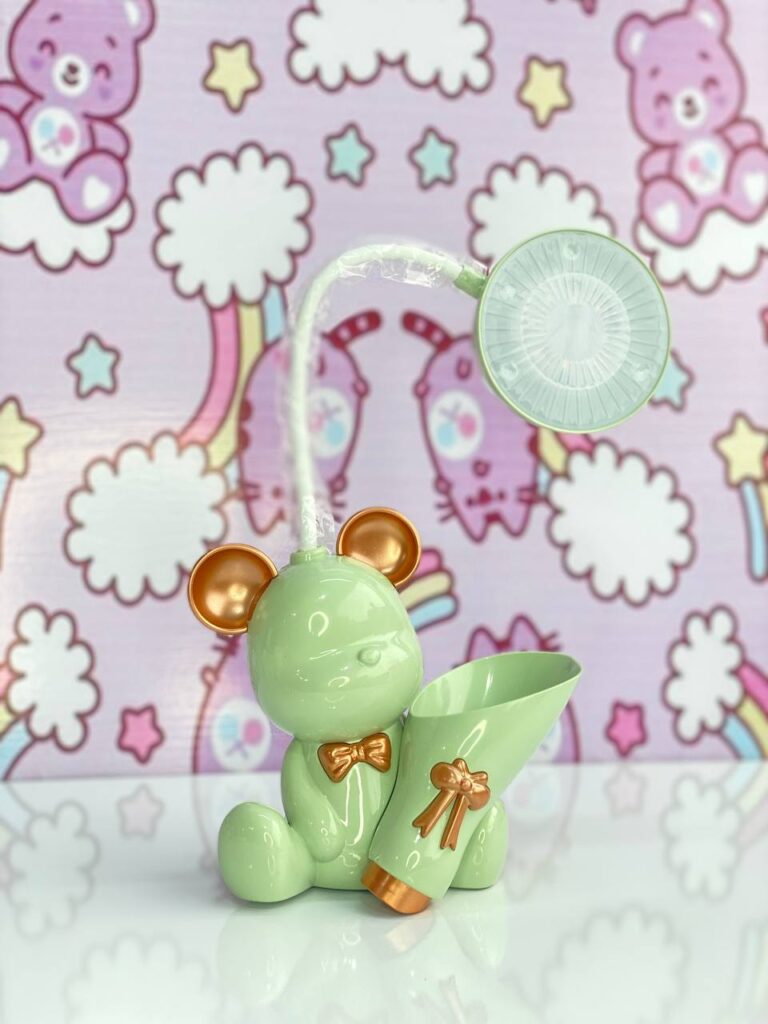 Golden eared bear reading light